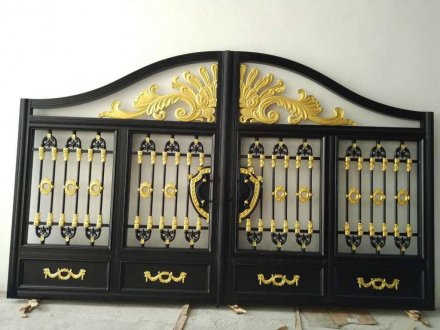 營(yíng)口歐式鋁藝大門多少錢一平米-安誠(chéng)護(hù)欄廠家